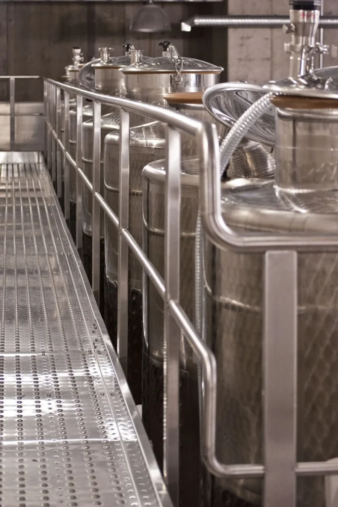 Winemaking Equipment at Paradise Springs Winery
