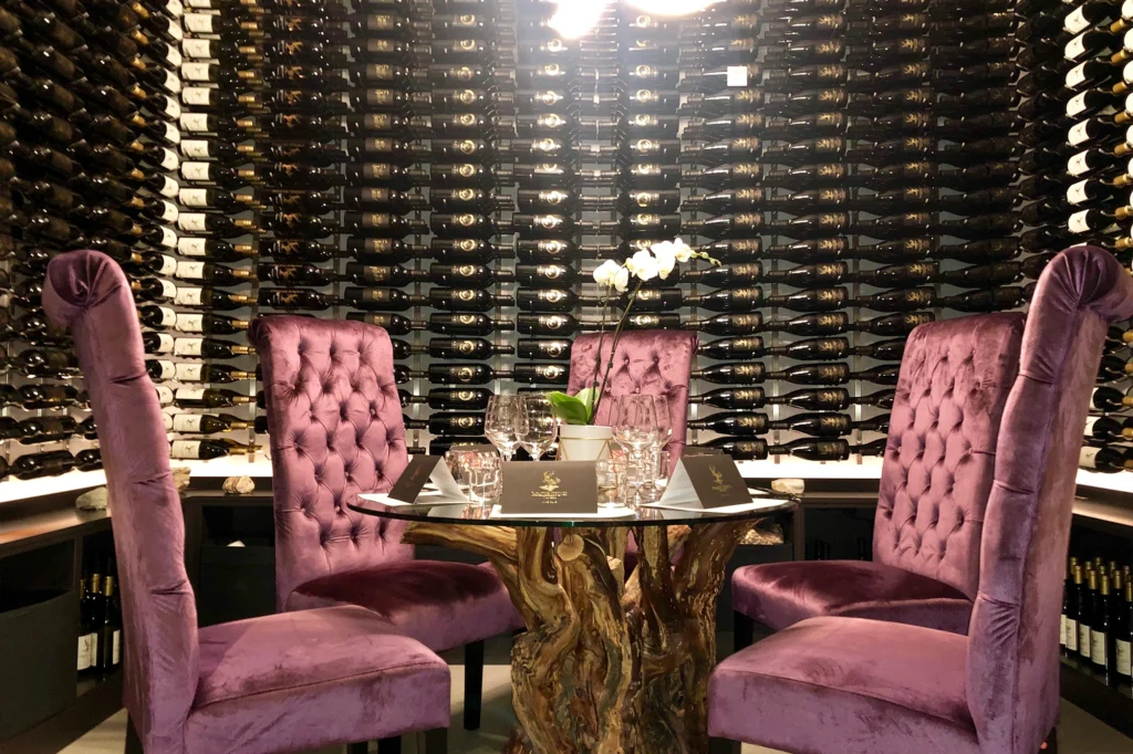 Santa Barbara cellars and chairs